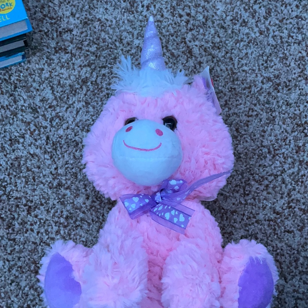 Pink Unicorn stuffed animal
